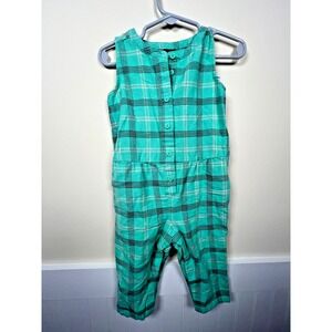 Baby Gap  Romper 18-24 Months Plaid Boys JonJon Easter‎ Spring
